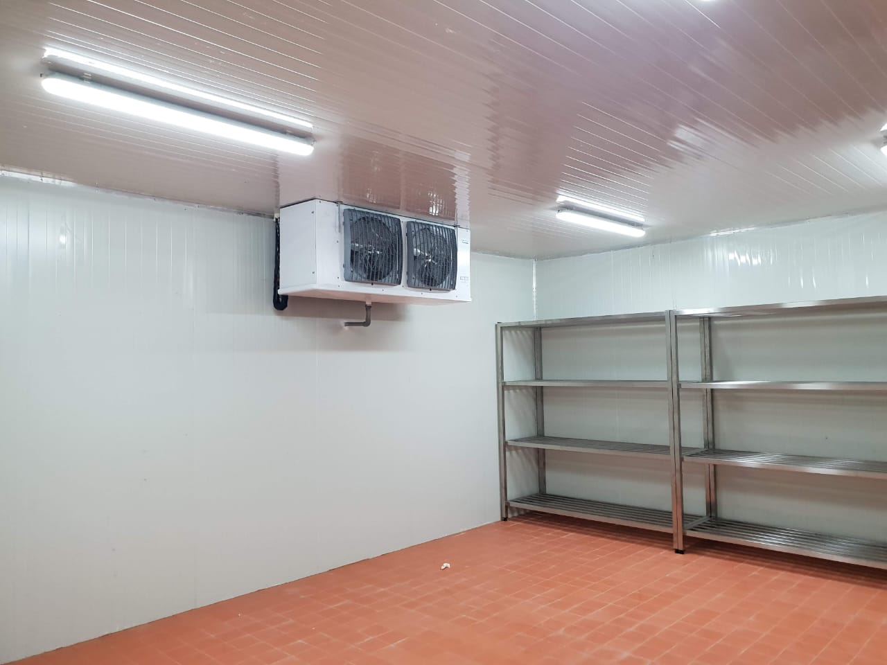 Cold Room Interior Shelves